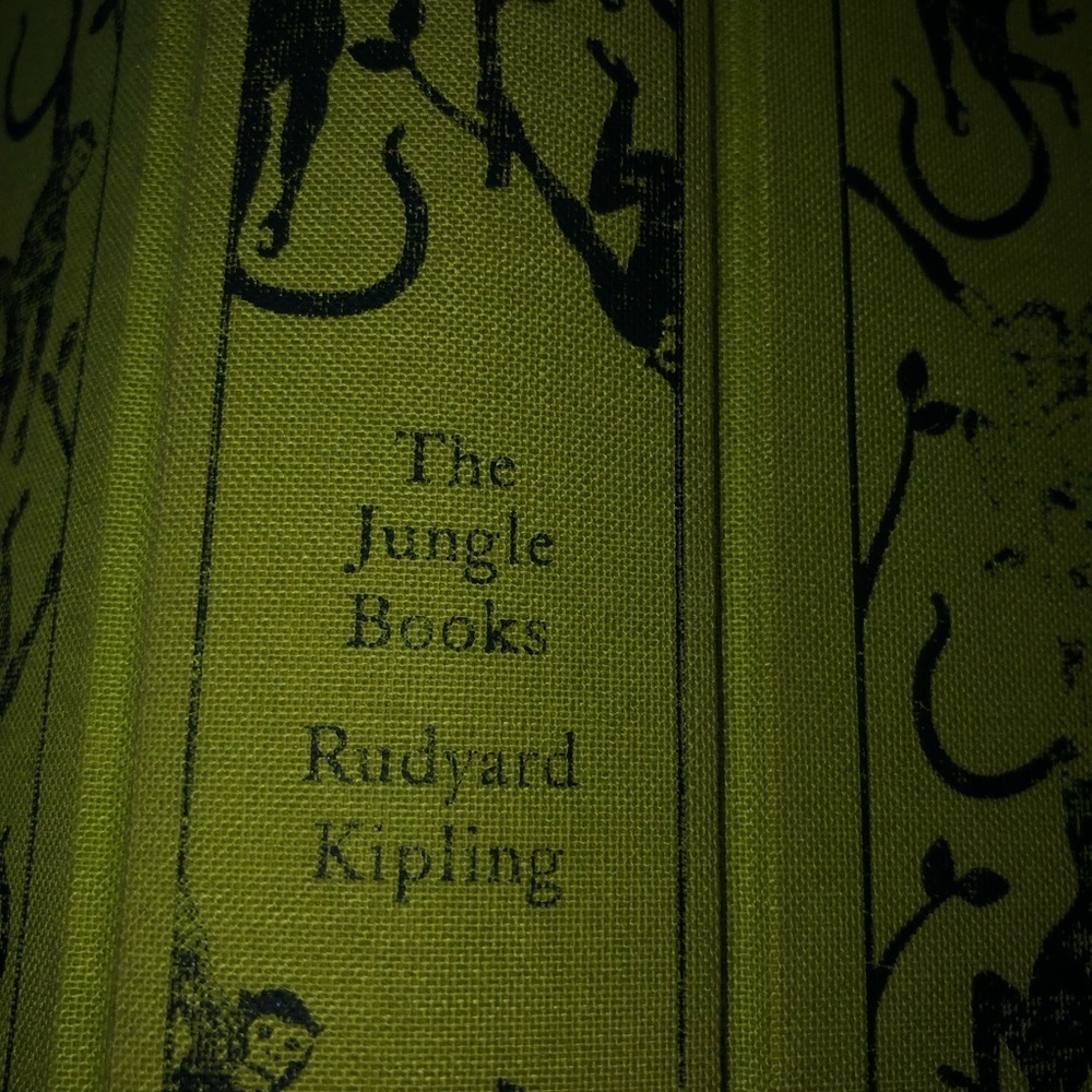 The Jungle Books by Rudyard Kipling - Green Hardcover